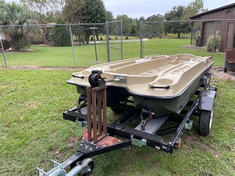 We bought it used around 612, (that's the date on the battery,) and have only used it 3 or 4 times. . Pelican bass raider trailer